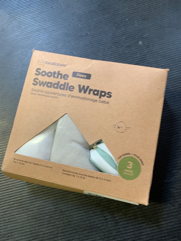Photo 1 of Baby Swaddle Sleep Sacks with Zipper - 3-Pack Swaddles for Newborns 0-3 Months, Infant, Baby Girls, Boys, Soft & Durable Newborn Sleep Sack, Easy Diaper Change Swaddling Blanket (Sage)