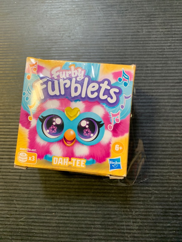 Photo 1 of Furby Furblets Dah-Tee Mini Friend, 45+ Sounds, Country Music, Speaks Only Furbish, Electronic Plush Toys for Girls & Boys, Interactive Pets, Pink Polka Dot, Back to School Gifts, Ages 6+