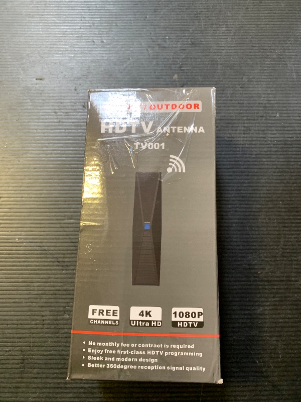 Photo 1 of 2025 Antenna for Smart TV for Local Channels,TV Antenna Indoor for Long Range Reception, Digital Antenna for Easy Installation and All Smart/Old TVs, Supports 4K 1080P HD VHF UHF
