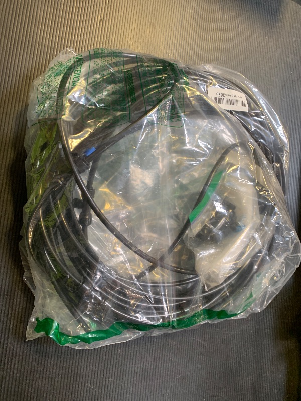 Photo 1 of 60FT Misters for Outside Patio Misters for Cooling (22 Mist Nozzles) Outdoor Water Patio Hose Greenhouse Mister System Outside Mist Backyard Trampoline for Waterpark Watering Misters for Cooling