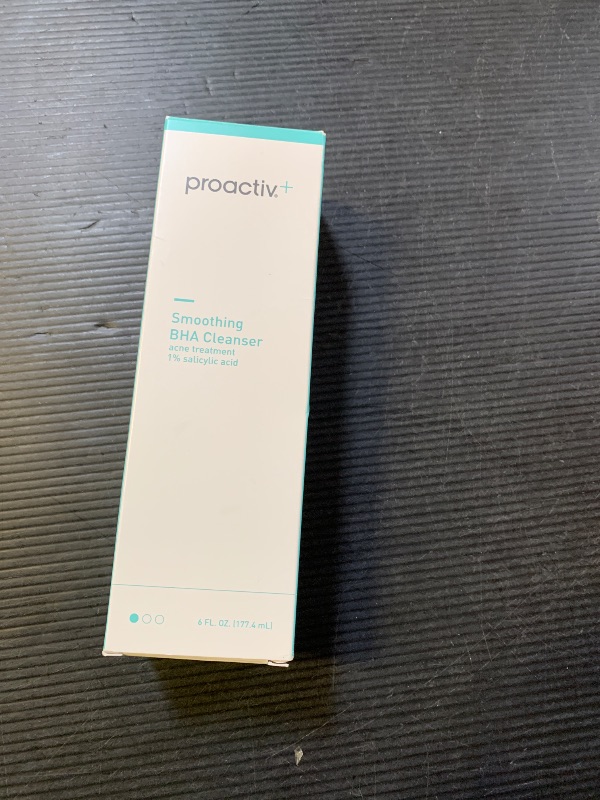 Photo 1 of Proactiv+ Smoothing BHA Cleanser, 6 oz, Unscented Acne Treatment for All Skin Types, 1% Salicylic Acid Cleanser with Soothing Aloe