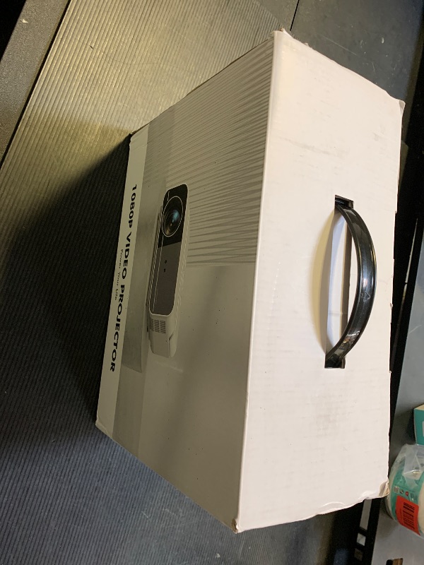 Photo 1 of [Auto Focus/4K Support] Projector with WiFi and Bluetooth, 700ANSI Native 1080P Outdoor Movie Projector with Auto Focus/4P6D Keystone/50% Zoom/PPT, DBPOWER Portable Projector for iOS/Android/TV Stick