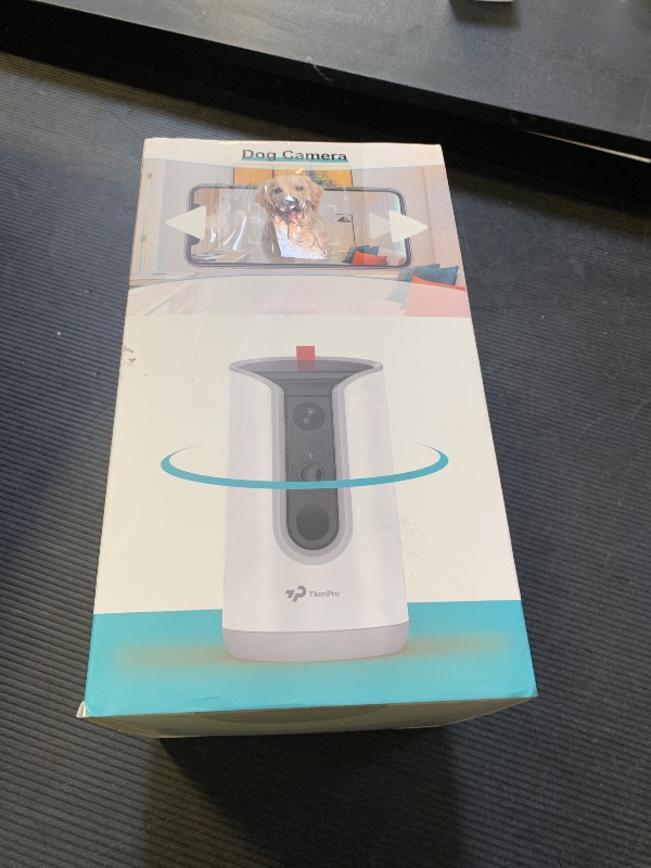 Photo 1 of 2K Pet Camera Treat Dispenser, 360°View Dog Camera with Phone App, 5G&2.4G WiFi 2-Way Talk Pet Cam Indoor for Cats Remote Treat Tossing, Motion Alerts, Auto Tracking