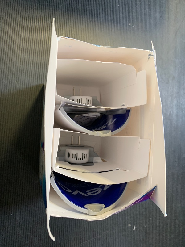 Photo 1 of Zevo 2 Flying Insect Traps & 2 Refill Cartridges - Plug in Fly Trap & Indoor Bug Catcher for Gnats, House & Fruit Flies - Blue & UV Light Technology, Mess-Free Alternative to Bug Zapper