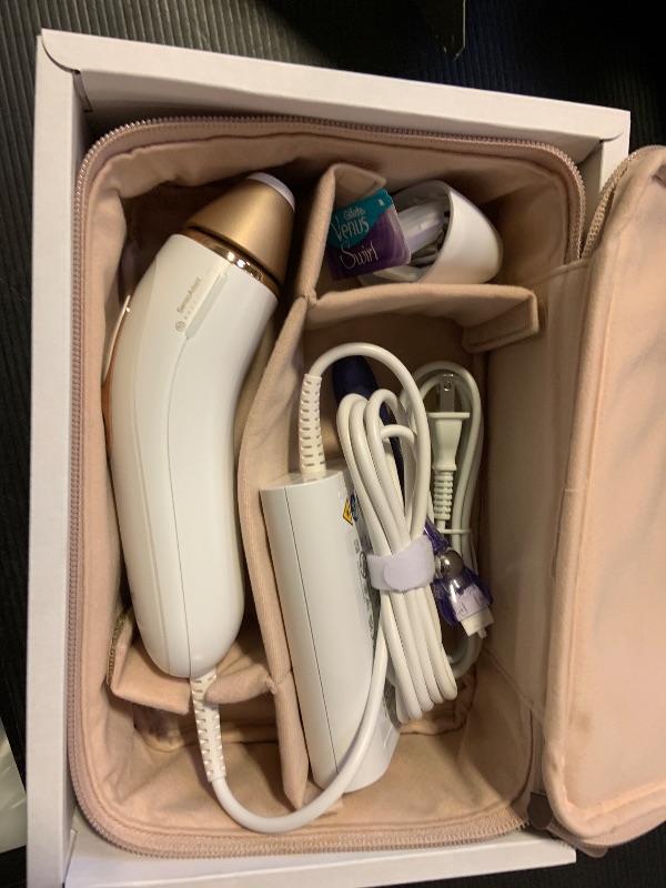Photo 1 of Braun IPL at Home Laser Hair Removal for Women and Men, Silk Expert Pro 5 PL5137 with Venus Swirl Razor, Permanent Visible Hair Reduction in Hair Regrowth for Body & Face, Corded, PL5137
