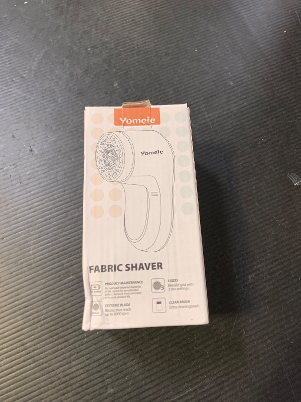 Photo 1 of Fabric Shaver, Electric Lint Remover for Clothes, Lint Shaver for Clothing, Sweater Shaver with 2 Replaceable Stainless Steel Blades, Effectively Remove Couch Pills, Lint, Fuzz Battery Operated