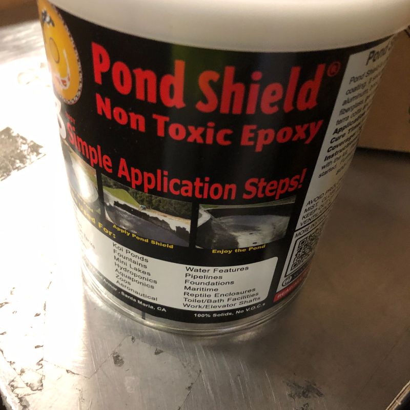 Photo 1 of POND SHIELD
NON TOXIC EPOXY LINEAR