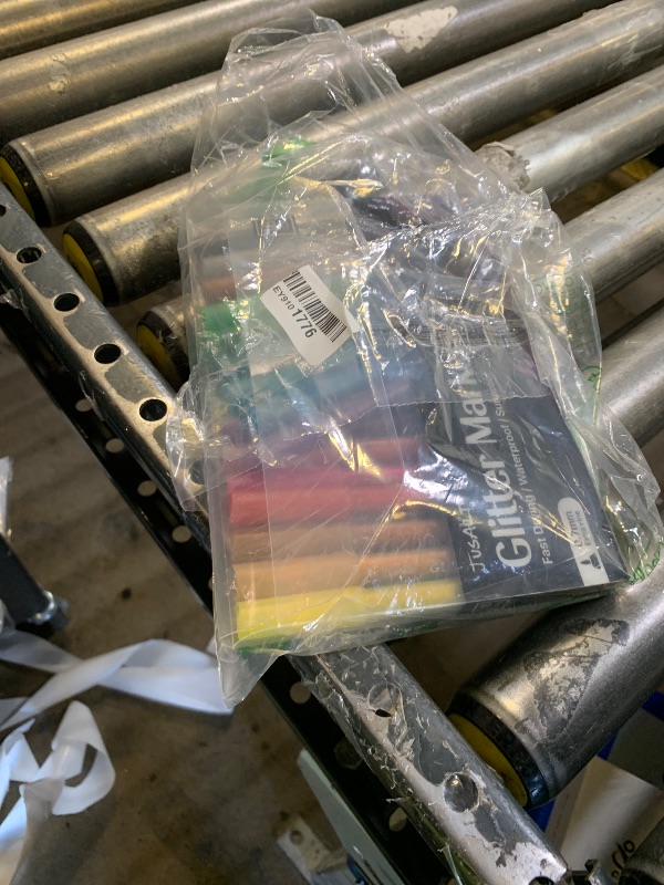 Photo 1 of 16 Colors Acrylic Glitter Markers Pen, Glitter Paint Pens, 0.7mm Fine Point Tip Metallic Shimmer Marker, Kids Adults DIY Crafts Making, Greeting Birthday Cards Present, Drawing, Scrapbooking Supplies