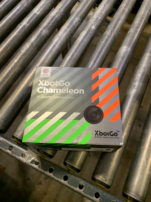 Photo 1 of XbotGo Chameleon AI Auto Sports Action Camera - 4K 60FPS Soccer Camera and Basketball Tracking Camera for Team Sports, Live Streaming, No Subscription, Works with iOS & Android (Lava Graphite)