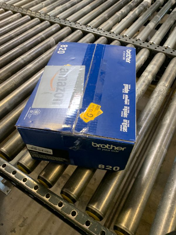 Photo 1 of Brother Genuine Toner Cartridge, TN820, Replacement Black Toner, Page Yield Up To 3,000 Pages, Amazon Dash Replenishment Cartridge