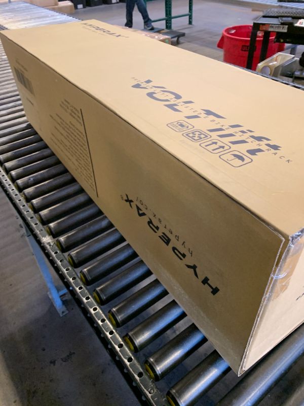 Photo 1 of HYPERAX Patented Lift Assisted Volt Lift RV Rated Hitch Mounted 2 E Bike Rack Carrier Up to 2X 80lbs eBikes with Up to 5" Fat Tires for RV and SUV