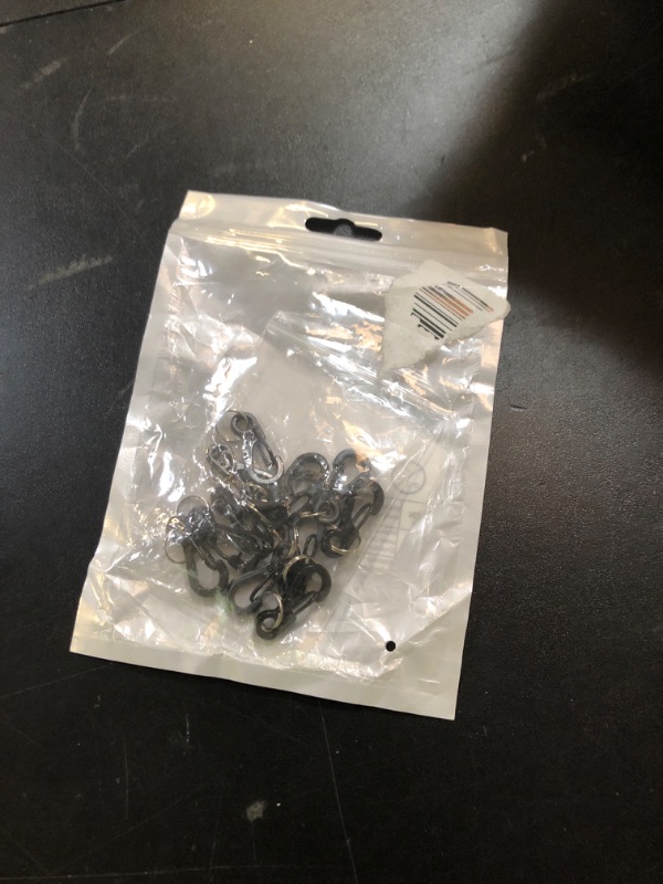 Photo 1 of 12 Sets Small Carabiner Clip,1 Inch Tiny Spring Snap Hook Keychains,Multi-Purpose Alloy Carabiner Keychain Clip for Camera Strap, Flashlight, Key Chain
MINI