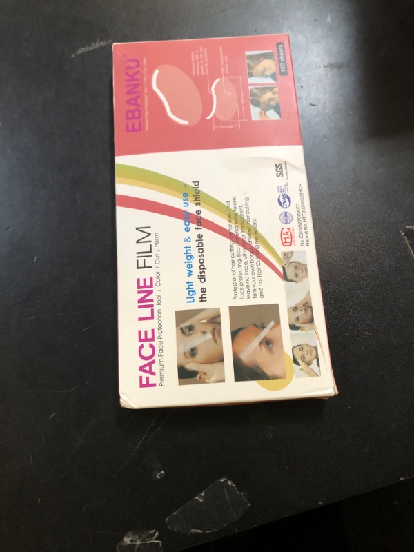 Photo 1 of 100 PCS Microblading Makeup Shower Face Shields Visors, Disposable Face Shields Masks for Hairspray Salon Supplies and Eyelash Extensions Eye Eyelid Surgery Aftercare