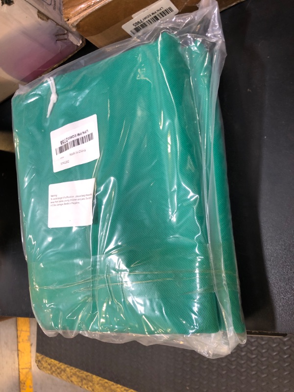 Photo 1 of Homimp Plant Covers Freeze Protection, 4 Pack Frost Covers with Zipper Drawstring (31.5" x 47.3") Plant Protection Cover Bags for Outdoor Winter Frost Cold Weather Shrubs Trees Jacket Covers(Green)