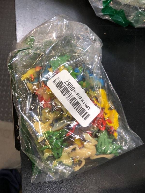 Photo 1 of HTZNHXT 36Pcs Plastic Frogs Toy for Kids, Small Realistic Frog Toys Bulk, Mini Resin Fake Frog Figures for Forest Animals