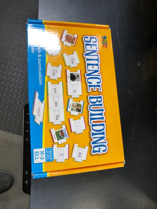 Photo 1 of 110PCS Sentence Building, Double-Sided Puzzles 180 Sight Words & 20 Blanks for Kids Learning Sentences, Early Reading, Writing & Language Practice-Educational Toy for Kindergarten, Grade 1st, 2nd