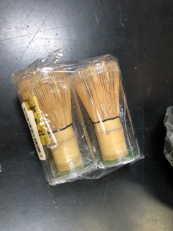 Photo 1 of Bamboo Matcha Whisk for Matcha Tea Traditional Japanese Chasen Stirrer Wisk Mixer Brush Handcrafted Organic Matcha Preparation Tool for Frothy Fun and Authentic Tea Enjoyment