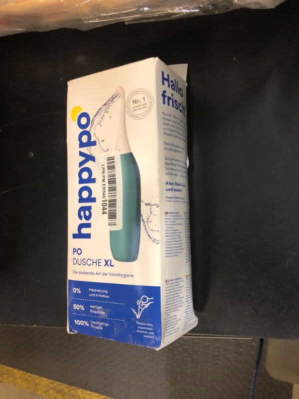 Photo 1 of HappyPo The Original XL Butt Shower - Portable Bidet with 50% More Volume - The Easy-Bidet 2.0 Replaces Wet Wipes and Shower Toilet - Portable Bum Spray for Travel - Turquoise