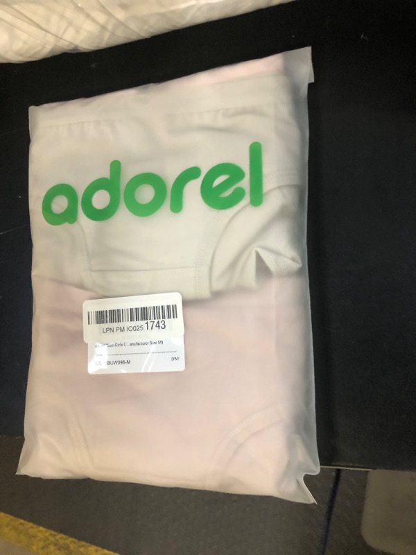Photo 1 of Adorel Teen Girls Underwear Cotton Panties Briefs Solid Color Pack of 8 Solid Color 11-12 Years (Manufacturer Size M)