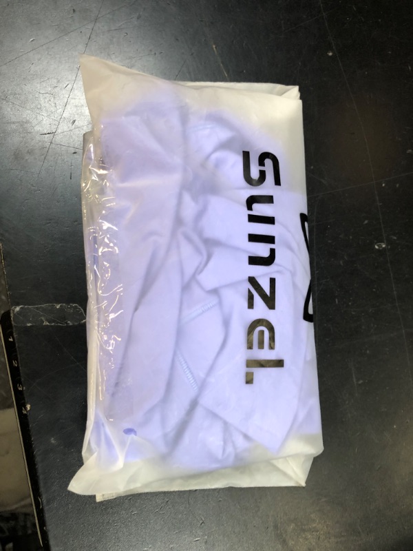Photo 1 of Sunzel Workout Biker Shorts Women Scrunch Butt Lifting Seamless Shorts High Waist Stretch Booty Short for Gym Yoga Running, Lilac Medium