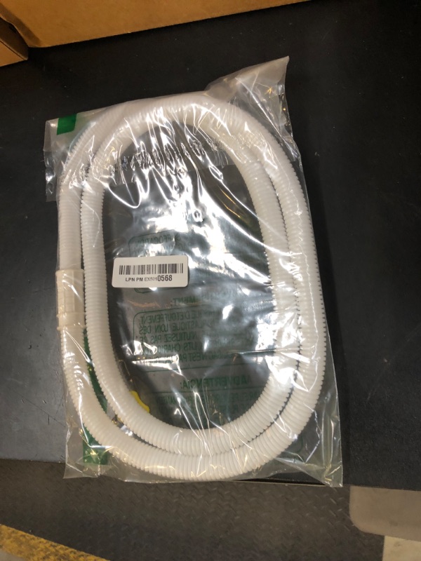 Photo 1 of HOXHA 5 Ft Air Conditioner Drain Hose Kit Plastic Tubing for AC Condensate Flexible Durable Drain Hose for Mini Split AC Portable AC Washer Dishwasher Faucet