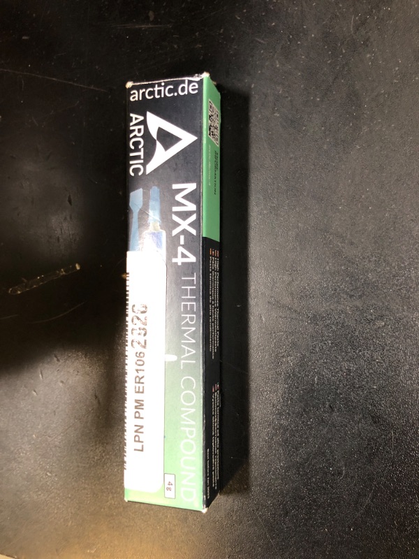 Photo 1 of ARCTIC MX-4 (incl. Spatula, 4 g) - Premium Performance Thermal Paste for All Processors (CPU, GPU - PC), Very high Thermal Conductivity, Long Durability, Safe Application