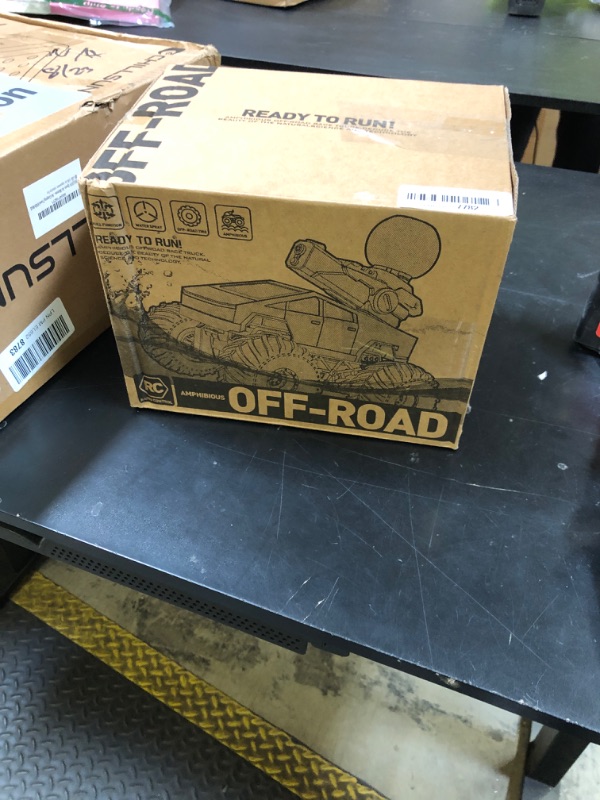 Photo 1 of 1:16 Remote Control Car, 2.4GHz Shoot Water RC Cars, 4WD Amphibious RC Truck, All Terrain Off-Road Remote Control Monster Truck, Pick-up RC Car Toy for Boys Girls Ages 6+