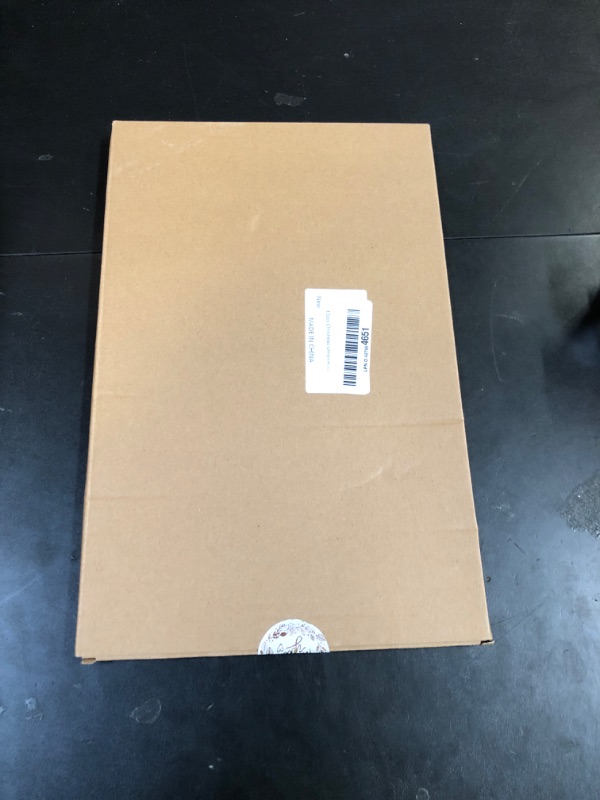 Photo 1 of 12pcs Christmas Tree Ornaments Cute Snowman Xmas Tree Decorations Santa Claus Assorted Gingerbread Figurines Ornaments with Sugar Cookie House for Christmas Tree Hanging Decorations 3 Inch Tall