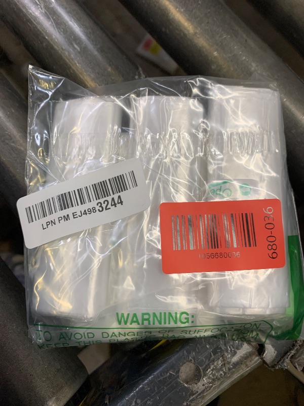 Photo 1 of 1.3 Gallon 120 pcs (1.2-1.3 Gal) Small Clear Trash Bags, Strong 1.2 Gallon 1.3 Gallon Garbage Bags, Bathroom Trash Can Bin Liners,Mini Bags Waste Basket Liner,Fit 5-6 Liter, 1-1.3 Gal (1.3C120)