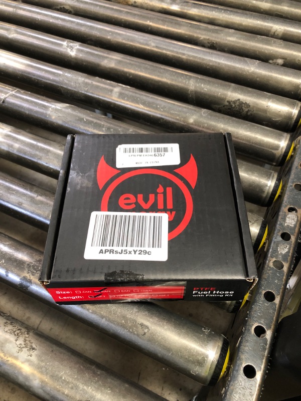 Photo 1 of EVIL ENERGY 6AN PTFE Fuel Line Kit, AN6 E85 Fuel Hose kit 10FT Black