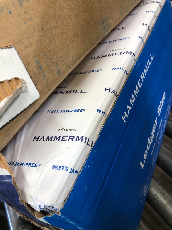 Photo 1 of Hammermill Printer Paper, 20 lb Copy Paper, 11 x 17 - 5 Ream (2,500 Sheets) - 92 Bright, Made in the USA, 105023C