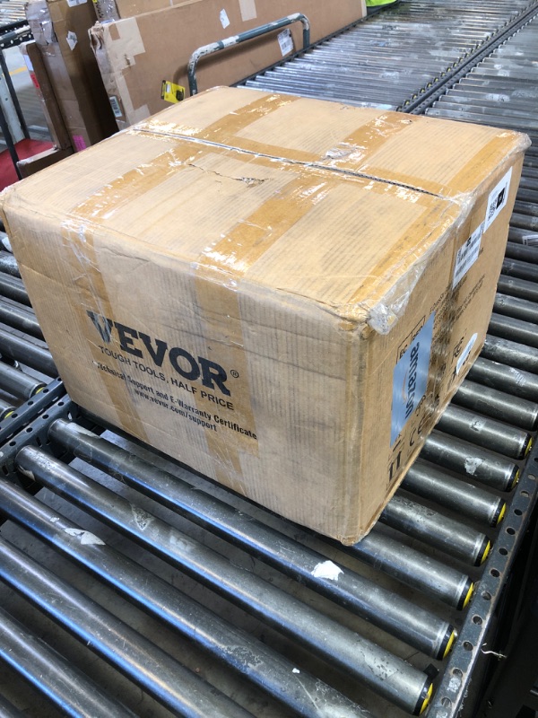 Photo 1 of VEVOR Drain Cleaner Machine 75FT x 1/2 Inch, Sewer Snake Auger Manual Feed, 370W Electric Drain Cleaning Machine with 4 Cutters & Air-activated Foot Switch for 2" to 4" Pipes