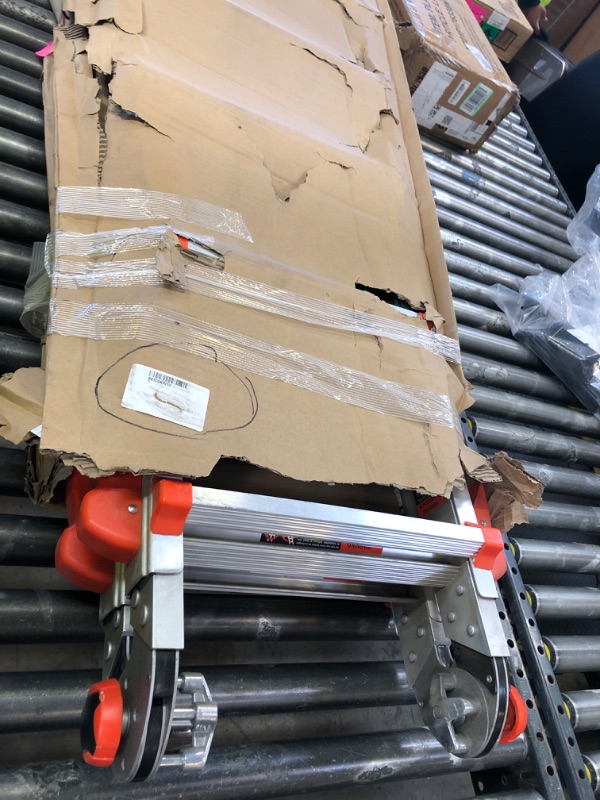 Photo 1 of Little Giant Ladders, Velocity with Wheels, M26, 26 Ft, Multi-Position Ladder, Aluminum, Type 1A, 300 lbs Weight Rating, (15426-001)