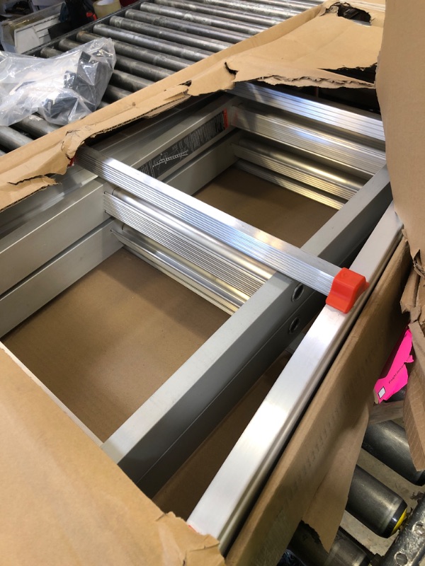 Photo 1 of Little Giant Ladders, Velocity with Wheels, M26, 26 Ft, Multi-Position Ladder, Aluminum, Type 1A, 300 lbs Weight Rating, (15426-001)