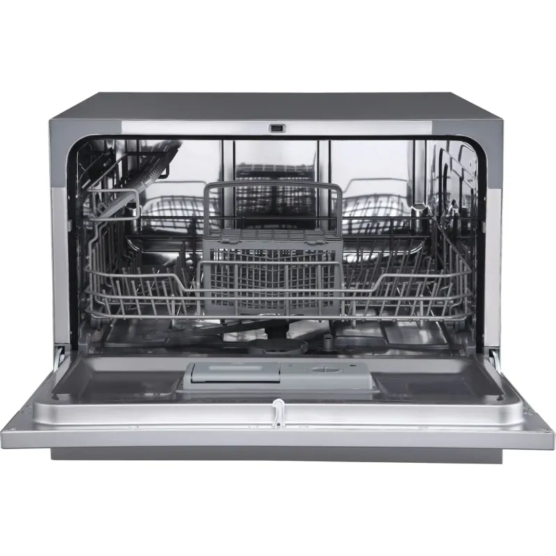 Photo 1 of 21-5/8 Inch Wide 6 Place Setting Countertop Dishwasher - Black