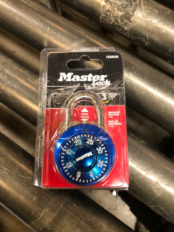 Photo 1 of Master Lock 1530DCM School or Gym Locker Lock Combination Padlock, Back to School Essential, Pack of 1 - Colors May Vary