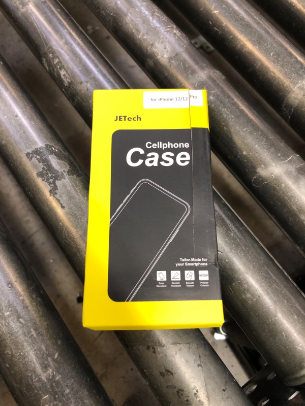 Photo 1 of JETech Case for iPhone 12/12 Pro 6.1-Inch, Non-Yellowing Shockproof Phone Bumper Cover, Anti-Scratch Clear Back (HD Clear)