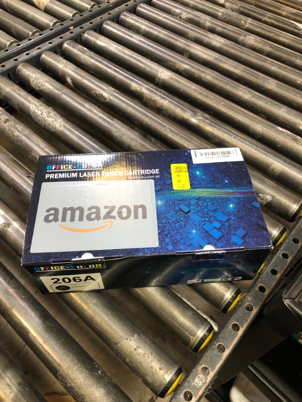 Photo 1 of 2 Pack Replacement for HP 206A Black Toner Cartridge W2110A for HP Color Laserjet Pro MFP M283cdw M283fdw M282nw M255dw,M255nw Toner Printer Ink (with Chip)