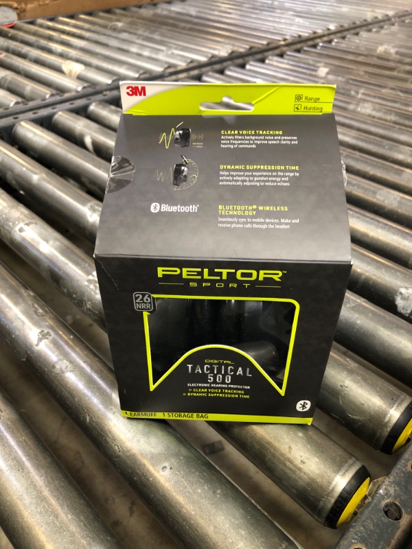 Photo 1 of Peltor Sport Tac 500, Black, One Size