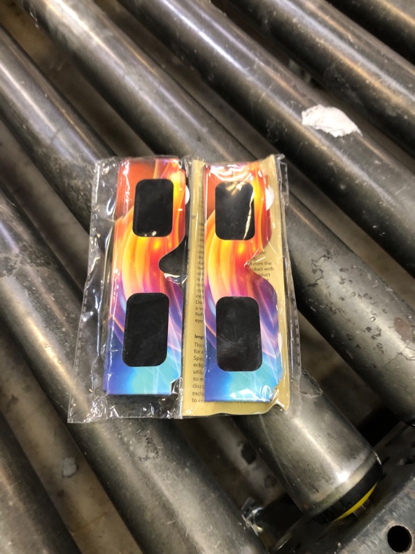 Photo 1 of MedOptics Solar Eclipse Glasses Approved 2024 - AAS, ISO & CE Certified for All Ages - Lab Tested - Includes Eclipse Path Map (10)