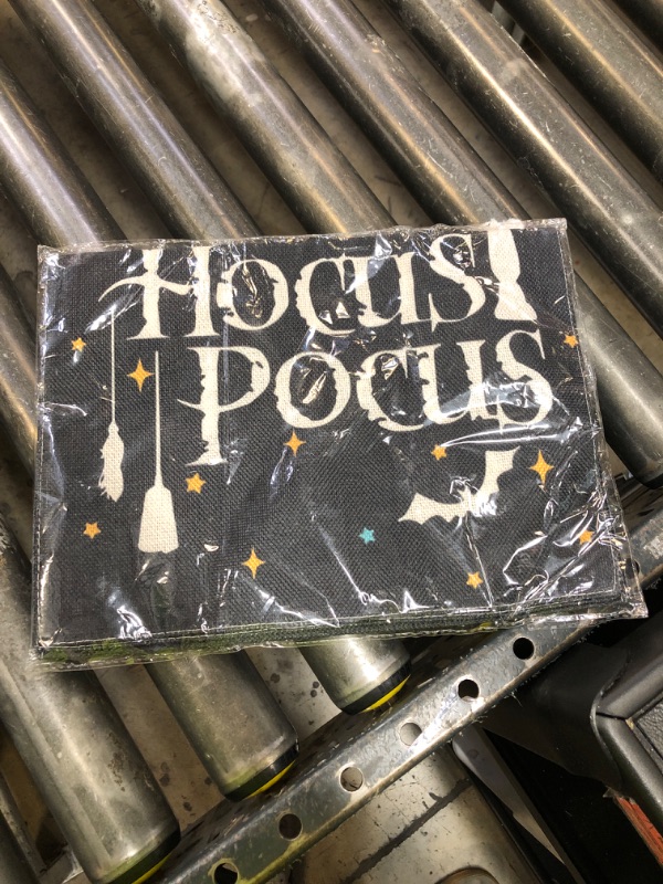 Photo 1 of 2 pack halloween garden flag hocus pocus