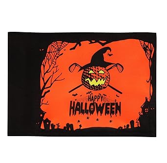 Photo 1 of iJeker Junior Golf Flag with Halloween Themed for Backyard, 6x8 inch