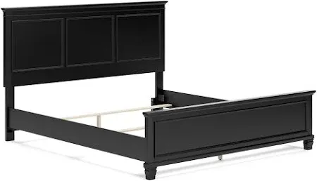 Photo 1 of California King Panel Bed, Black