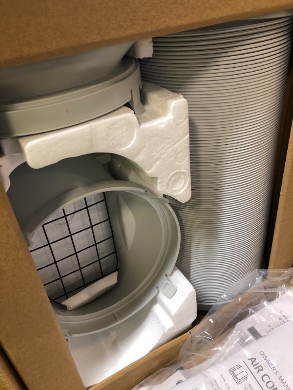 Photo 1 of LG LP0624WFR Portable Air Conditioner w/Remote, Cools 250 Sq.Ft, Quiet Operation, 115V, 6,000 BTU (9700 ASHRAE), White