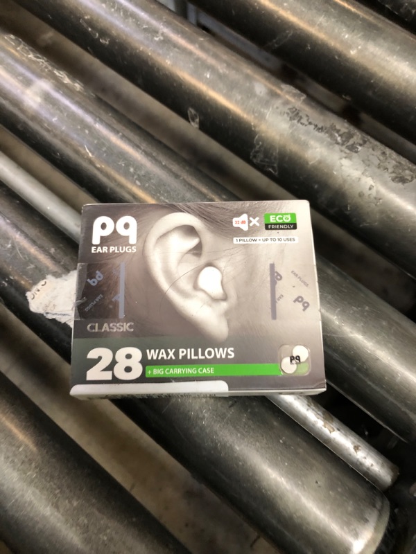Photo 1 of Peace&Quiet PQ Wax Ear Plugs for Sleeping - 28 Silicone Wax Earplugs for Sleeping and Swimming, Gel Ear Plugs for Noise Cancelling, Sound Blocking Level of 32 Db (28 Pillows), Color: White