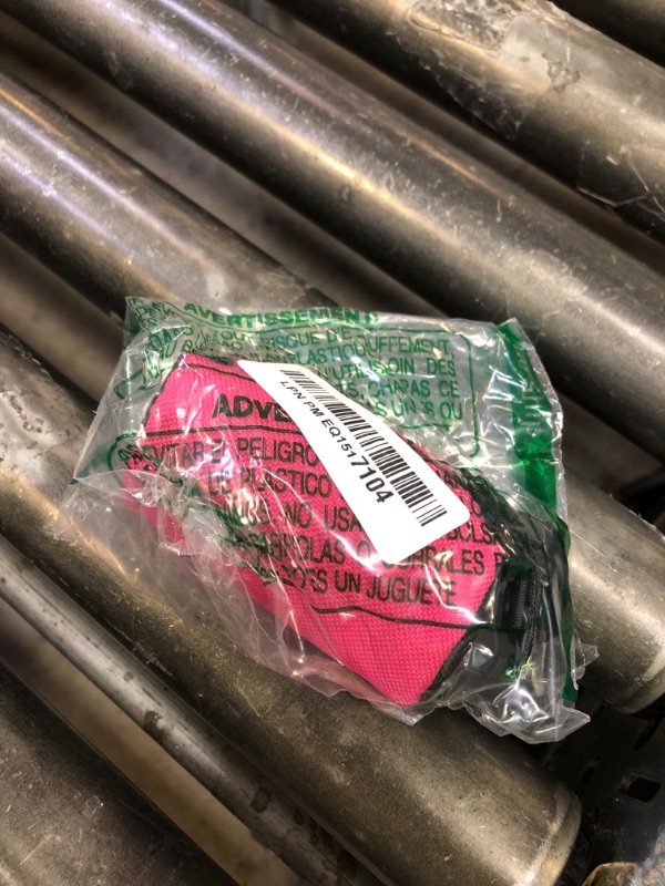 Photo 1 of Gobeigo 2-in-1 Dog Poop Bag Holder - Hard Plastic Insert & Fabric Outer Bag | One-Pull Smooth Dispensing (No More Stuck Waste Bags) | Snap-On Strap Fits Retractable/Standard Leashes (Hot Pink)