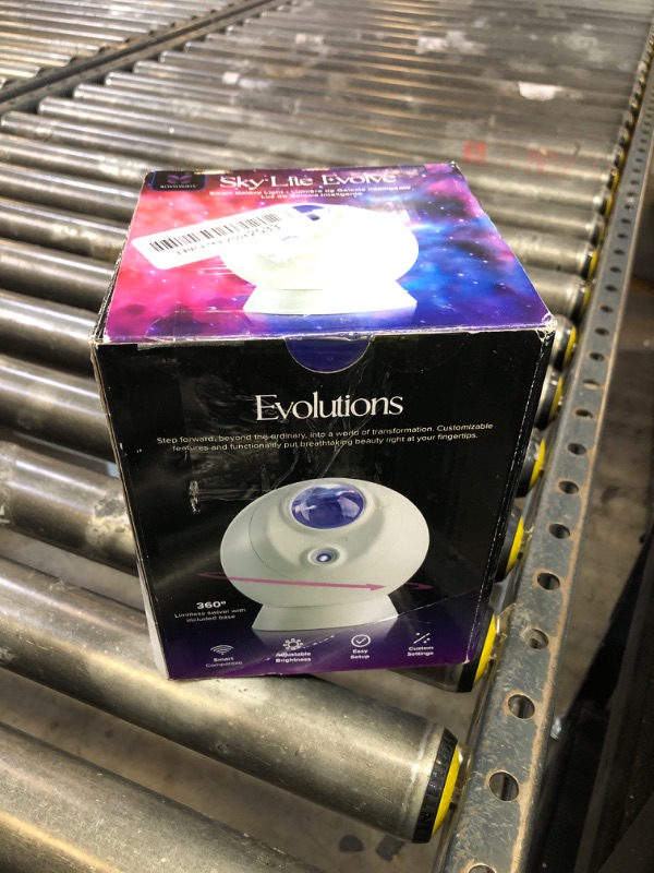Photo 1 of BlissLights Sky Lite Evolve - Star Projector, Galaxy Projector, LED Nebula Lighting, WiFi App, for Meditation, Relaxation, Gaming Room, Home Theater, and Bedroom Night Light Gift (Blue Stars)