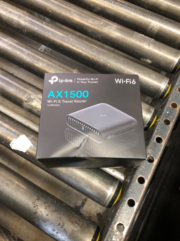 Photo 1 of TP-Link Ultra-Portable Wi-Fi 6 AX1500 Travel Router TL-WR1502X | Easy Public WiFi Sharing | Hotel/RV/Travel Approved | Phone WiFi Tether | USB C Powered | Multi-Mode | Tether App | Durable Design