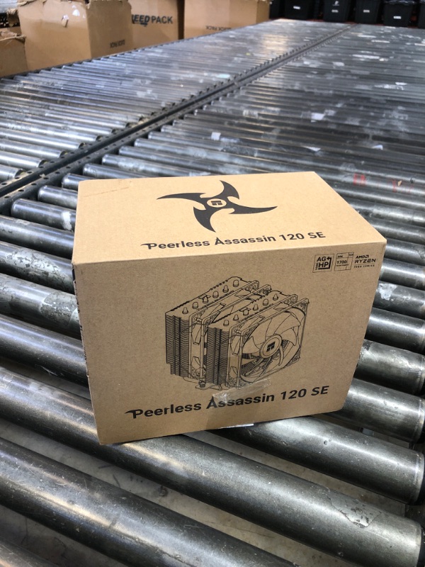 Photo 1 of Thermalright Peerless Assassin 120 SE CPU Cooler, 6 Heat Pipes AGHP Technology, Dual 120mm PWM Fans, 1550RPM Speed, for AMD:AM4 AM5/Intel LGA 1700/1150/1151/1200/1851,PC Cooler
