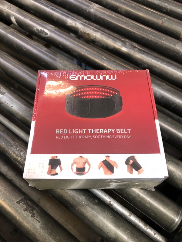 Photo 1 of Red Light Therapy for Body, Infrared Light Therapy for Shoulder Waist Muscle Pain Relief, Upgraded 3 in 1 Led Beads, 660nm Red Light &850nm Near Infrared Light Therapy Belt Wrap Timer Remote Control